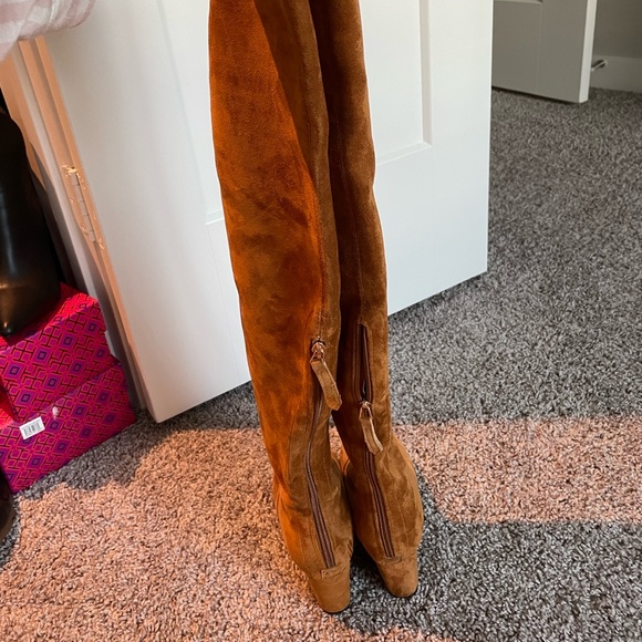 OTK GoodNight Macaroon Suede Over the knee boots - Picture 5 of 6